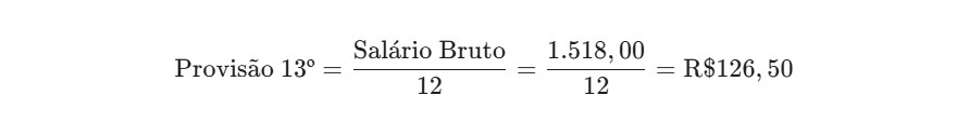 13 salario